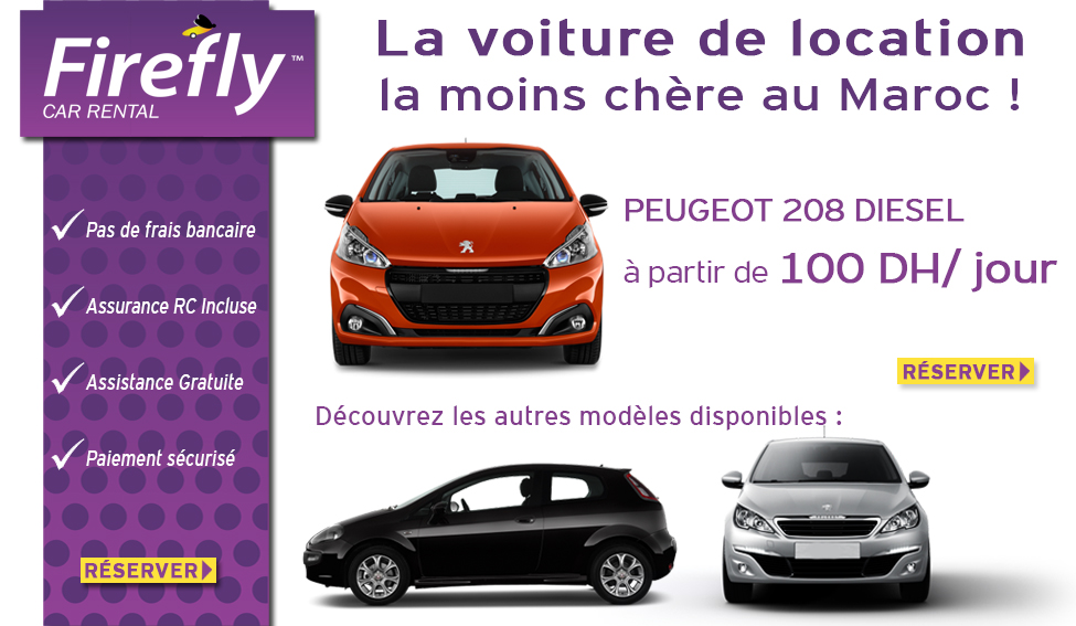 Promo location voiture maroc